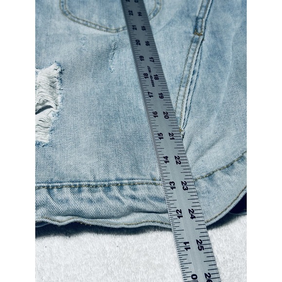 Grateful State Of Mind Men's Distressed Denim Jacket Size Large - Picture 13 of 13